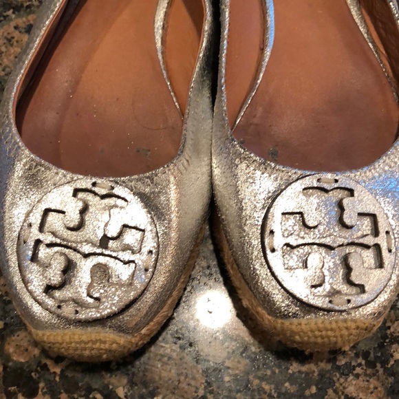 Tory Burch Silver Espadrilles - Picture 3 of 7